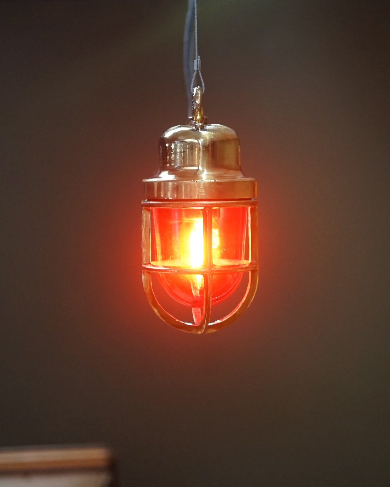 Bespoke Island Pendant Lights - Navigation & Cage Trinity Marine