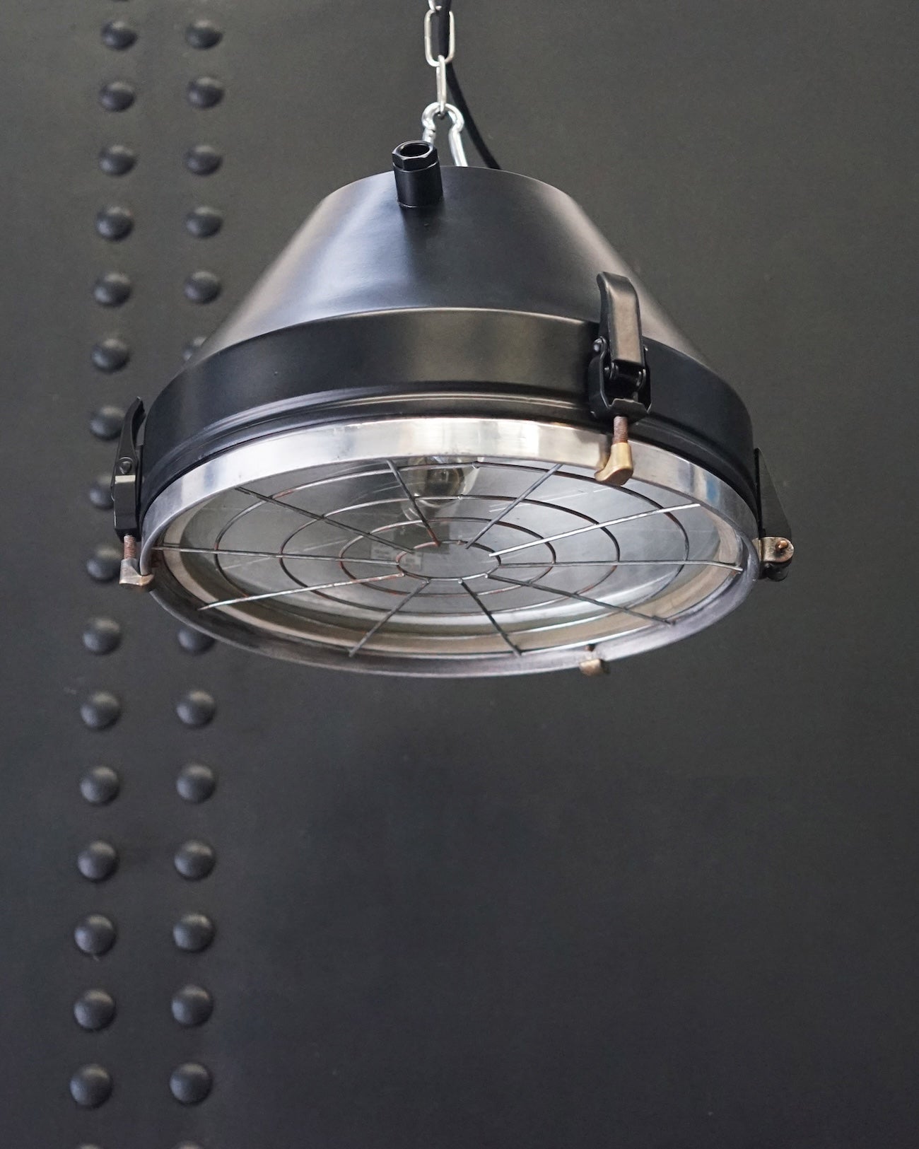 Vintage VEB Cargo Pendant Light Trinity Marine