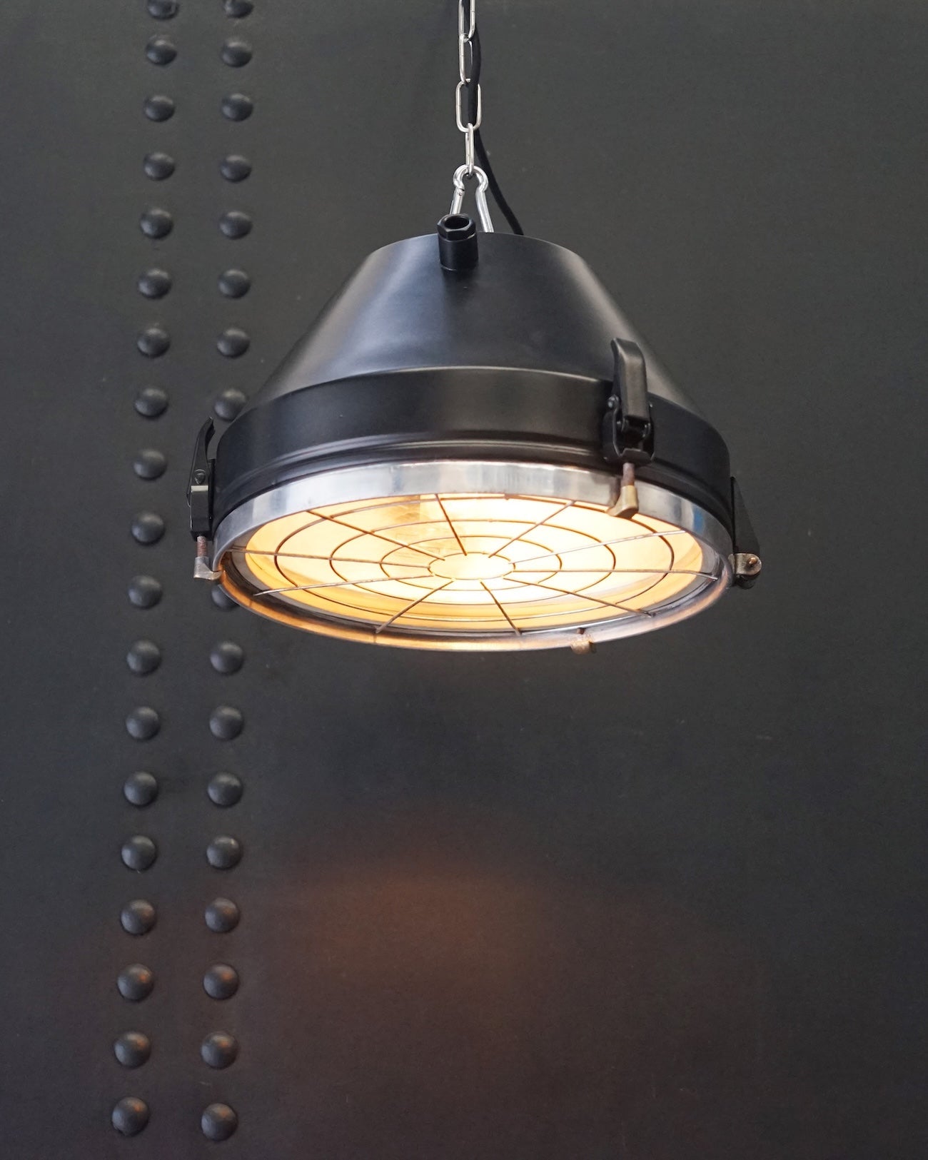 Vintage VEB Cargo Pendant Light Trinity Marine