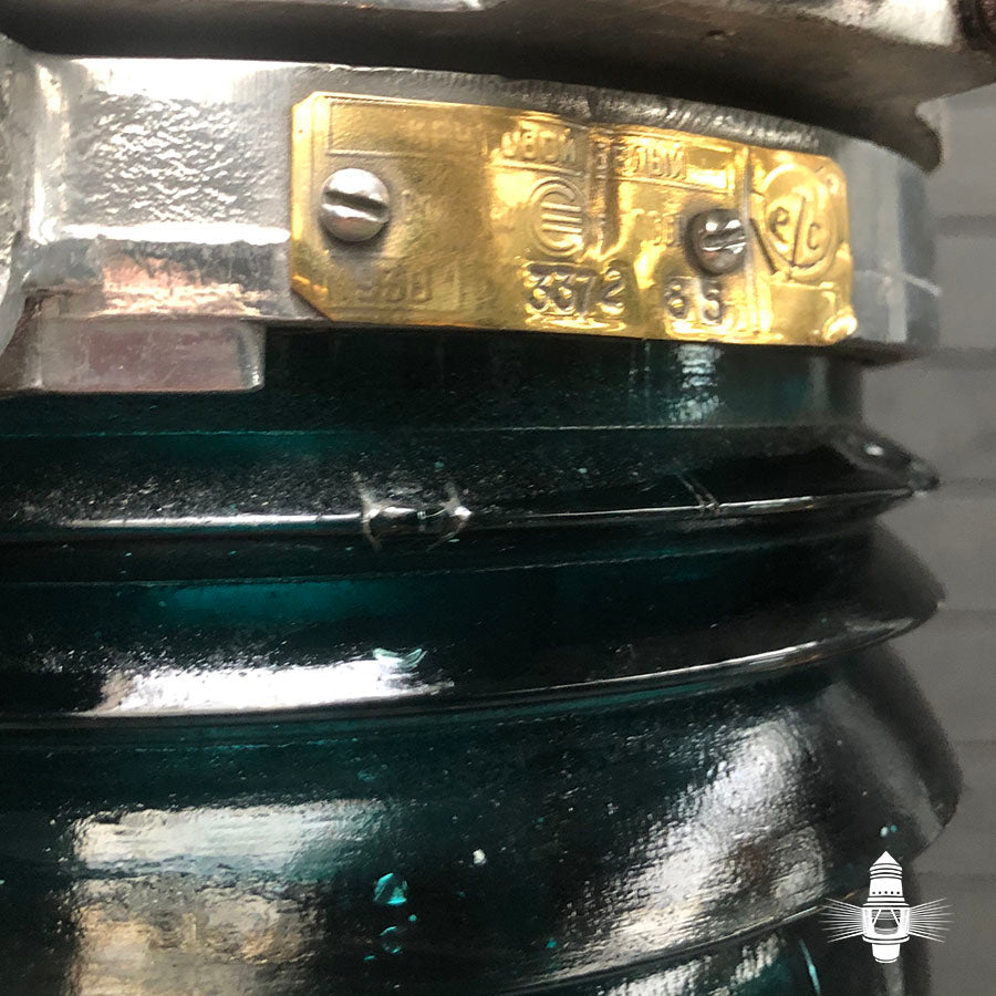 Navigation Fresnel Pendant Ex Russian Navy - Green/Blue Trinity Marine