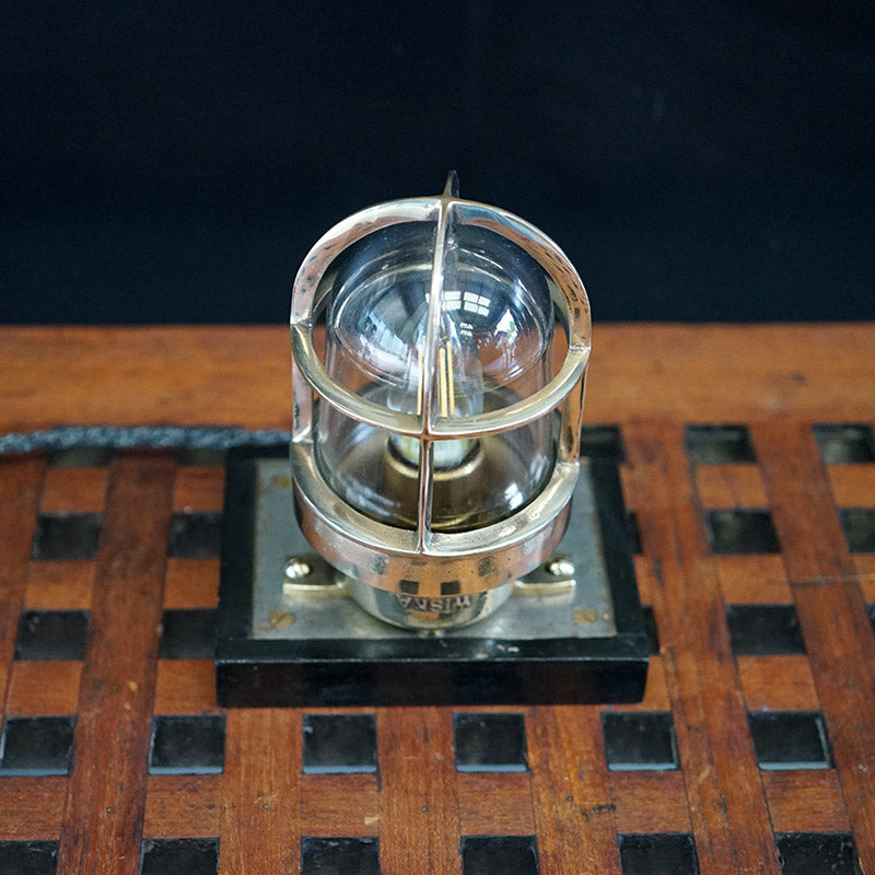 Brass German Navy Desk Lamp Trinity Marine