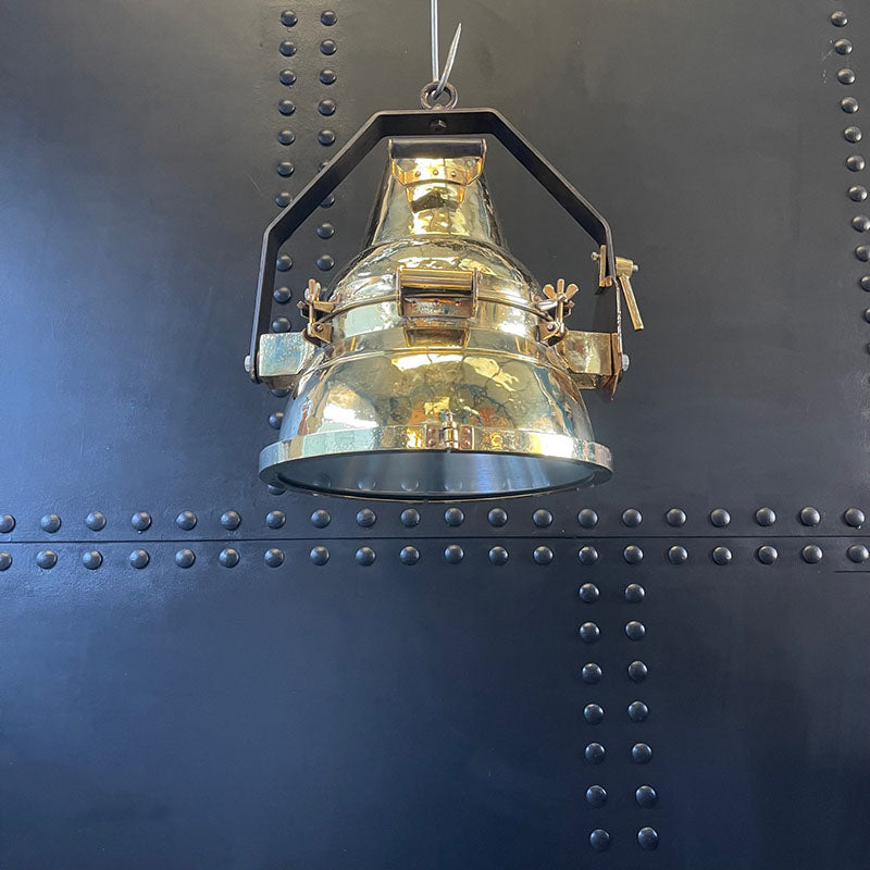Brass Ships Spot Pendant Light - Ex MV Atlas Trinity Marine