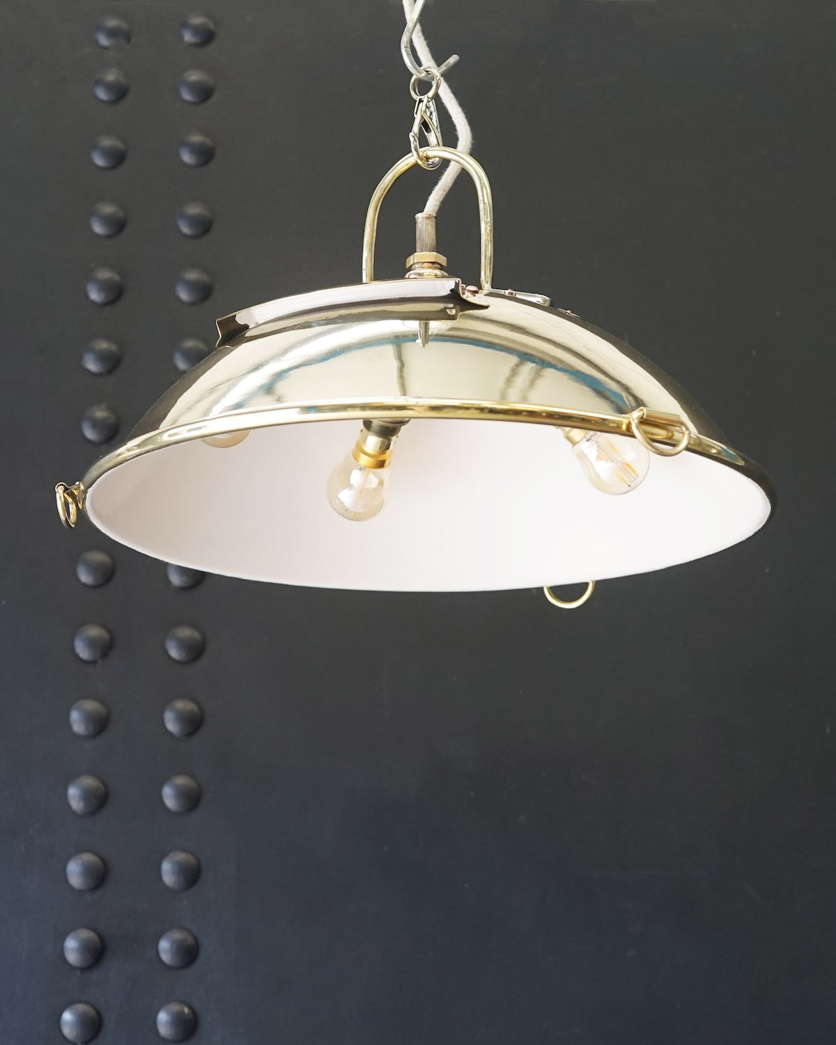 RN Warship Cargo Cluster Pendant Light Trinity Marine