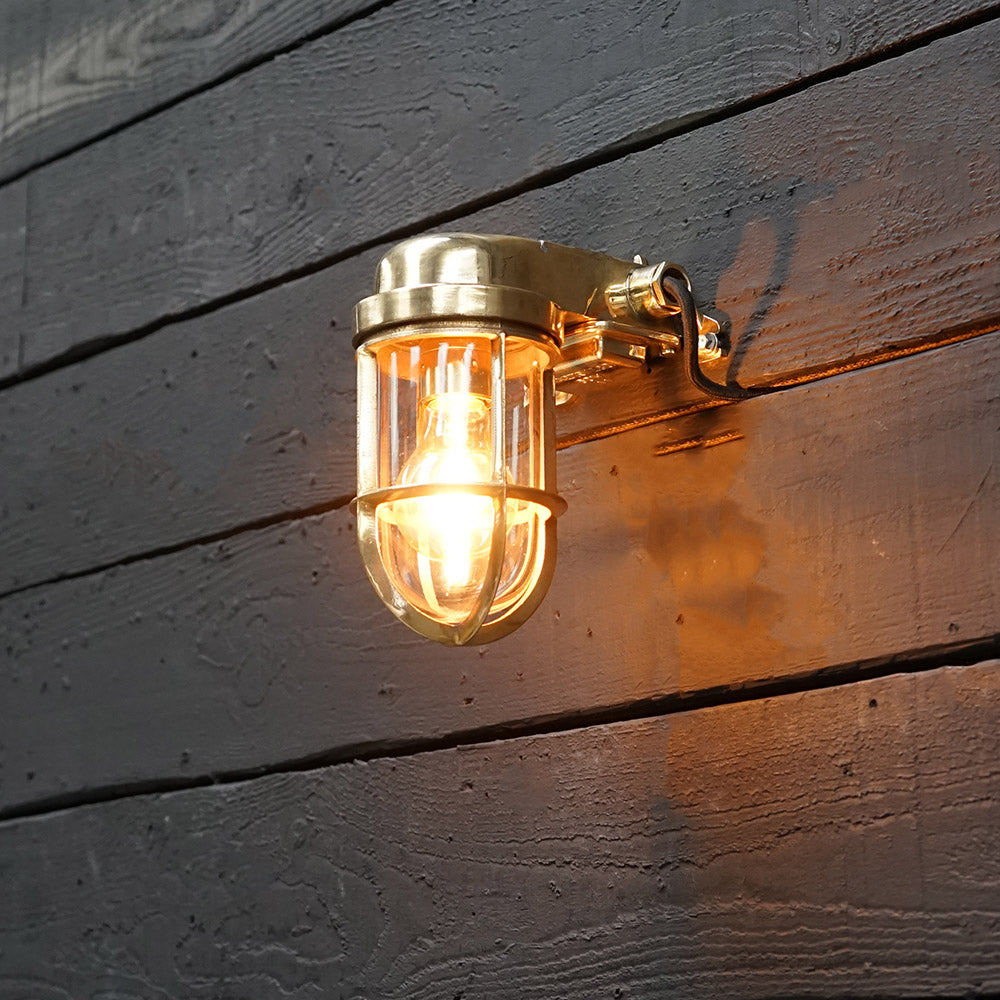 Vintage Swedish Ships Wall Lights - Conduit Trinity Marine