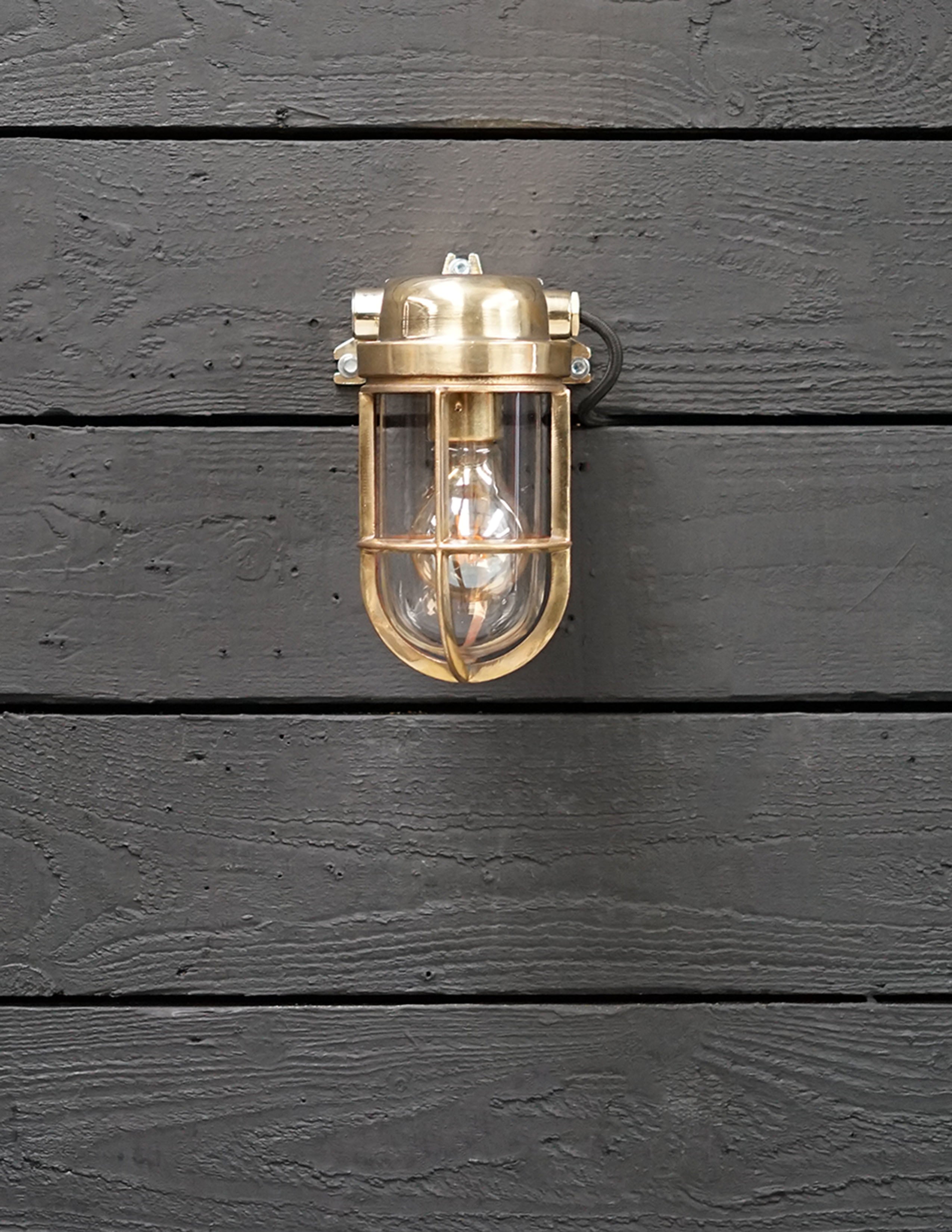 Vintage Swedish Ships Wall Lights - Conduit Trinity Marine