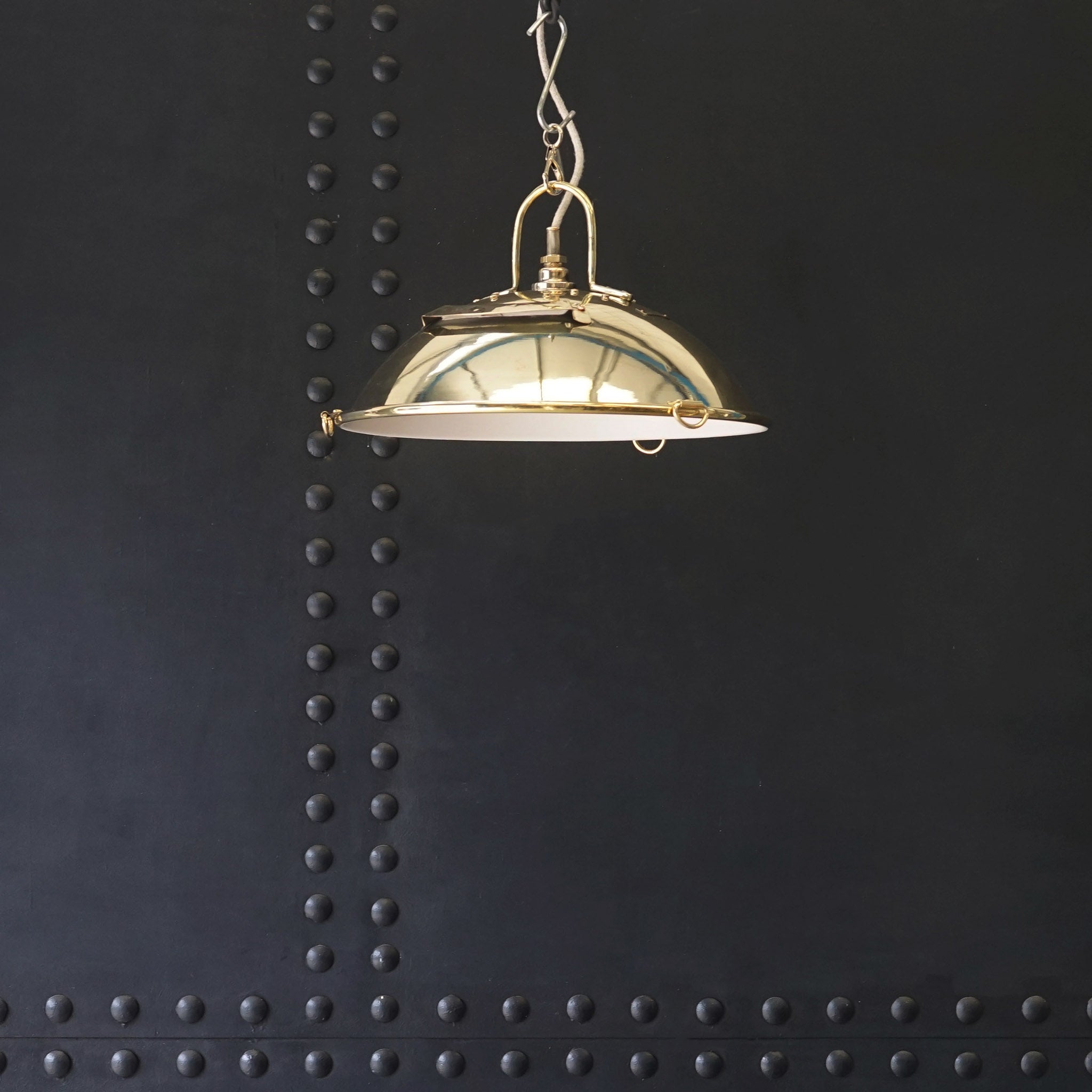 RN Warship Cargo Cluster Pendant Light Trinity Marine