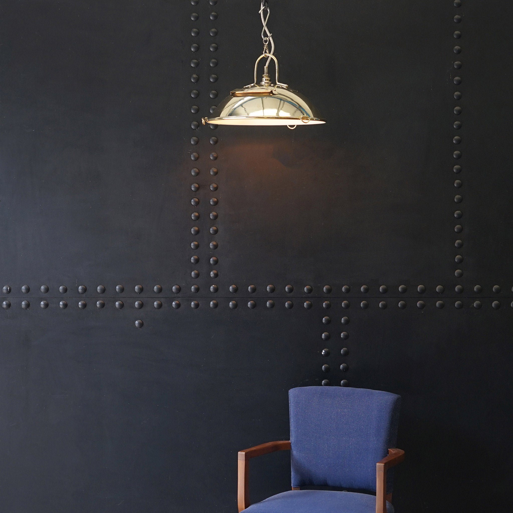 RN Warship Cargo Cluster Pendant Light Trinity Marine