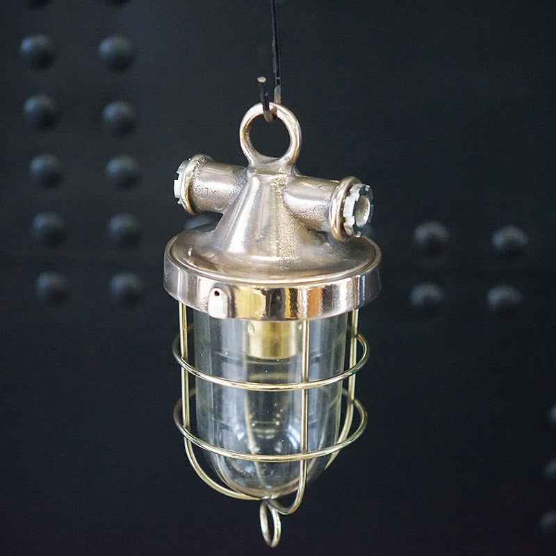 Bronze Inspection Pendant Light ex Cargo Ship Trinity Marine