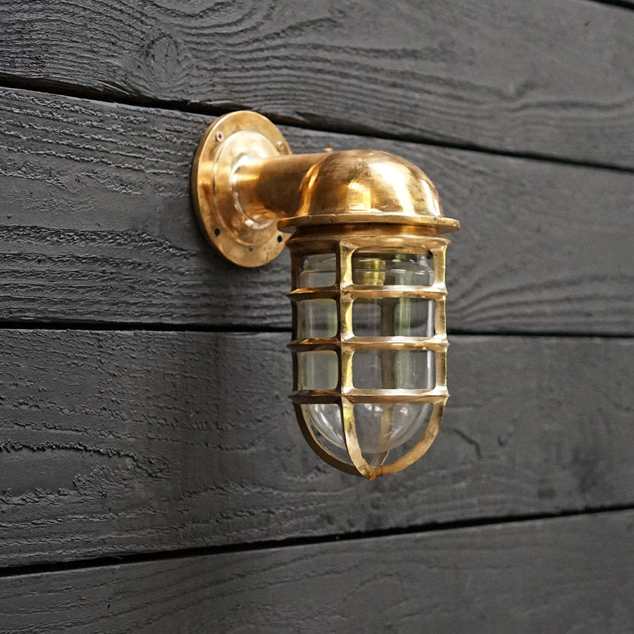 US Navy Patt. Bronze Passage Light Trinity Marine