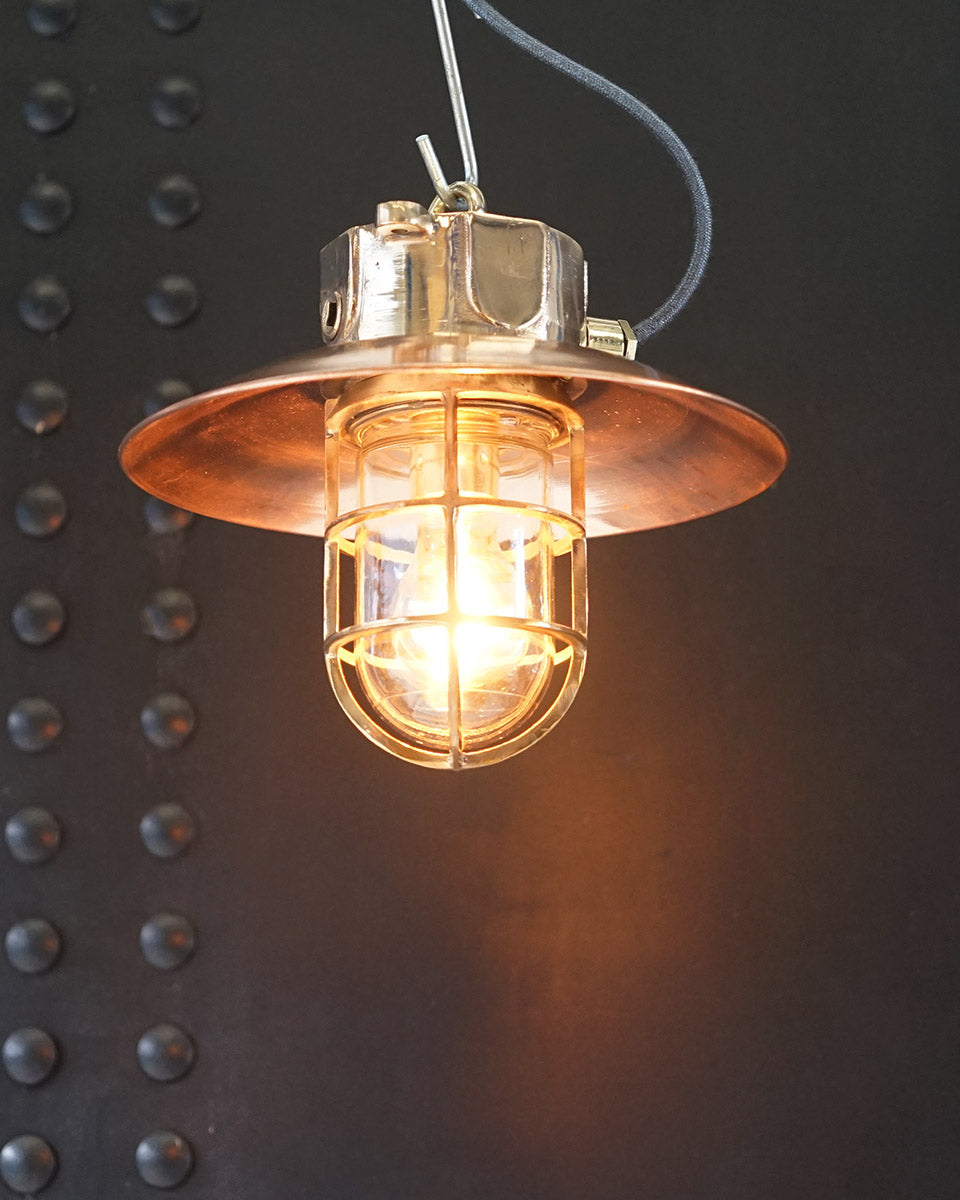 MV Neptune 1 Bronze Pendant - Copper Shade