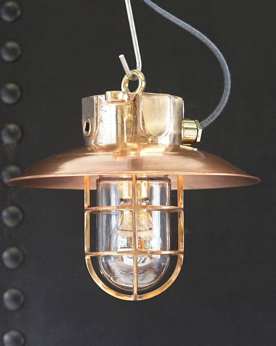 MV Neptune 1 Bronze Pendant - Copper Shade