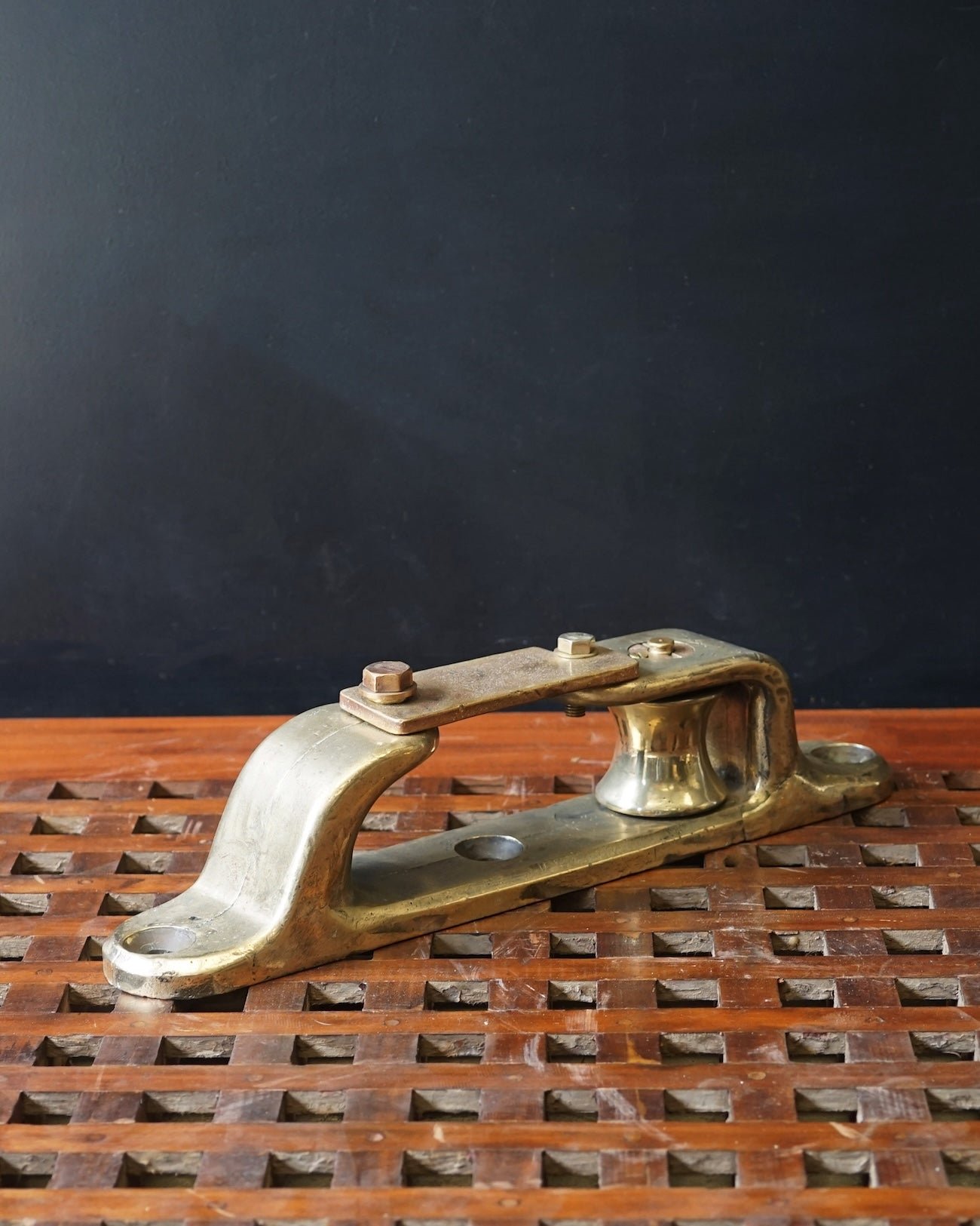 Bronze Royal Navy Minesweeper Roller Fairlead Trinity Marine