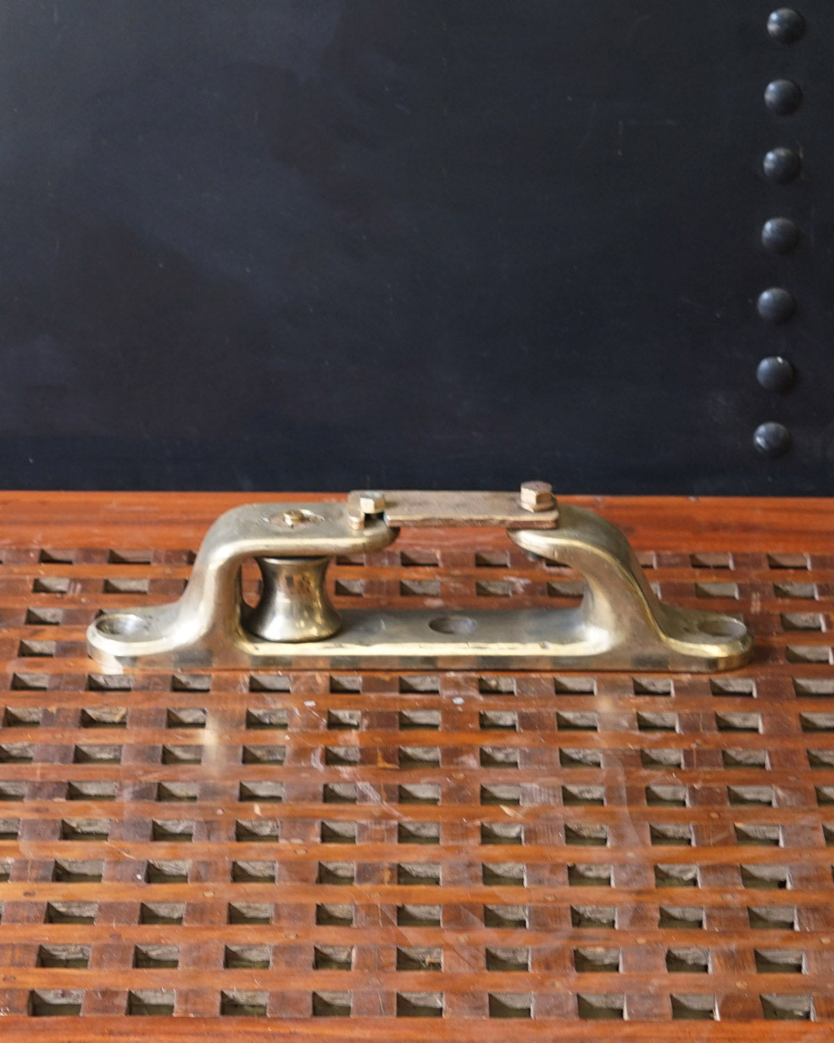Bronze Royal Navy Minesweeper Roller Fairlead Trinity Marine