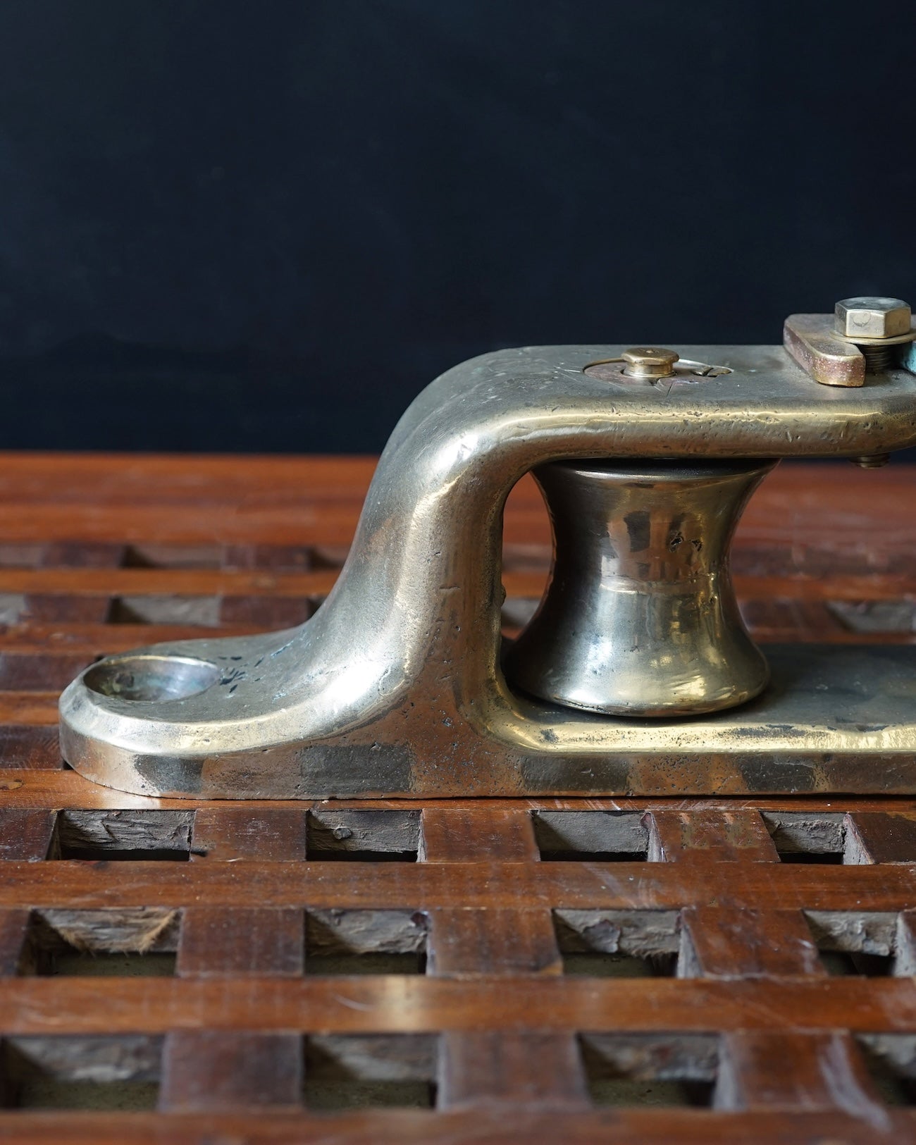 Bronze Royal Navy Minesweeper Roller Fairlead Trinity Marine
