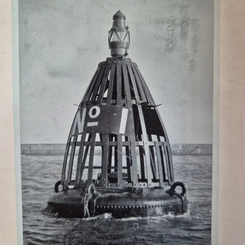 beacon on a buoy at sea