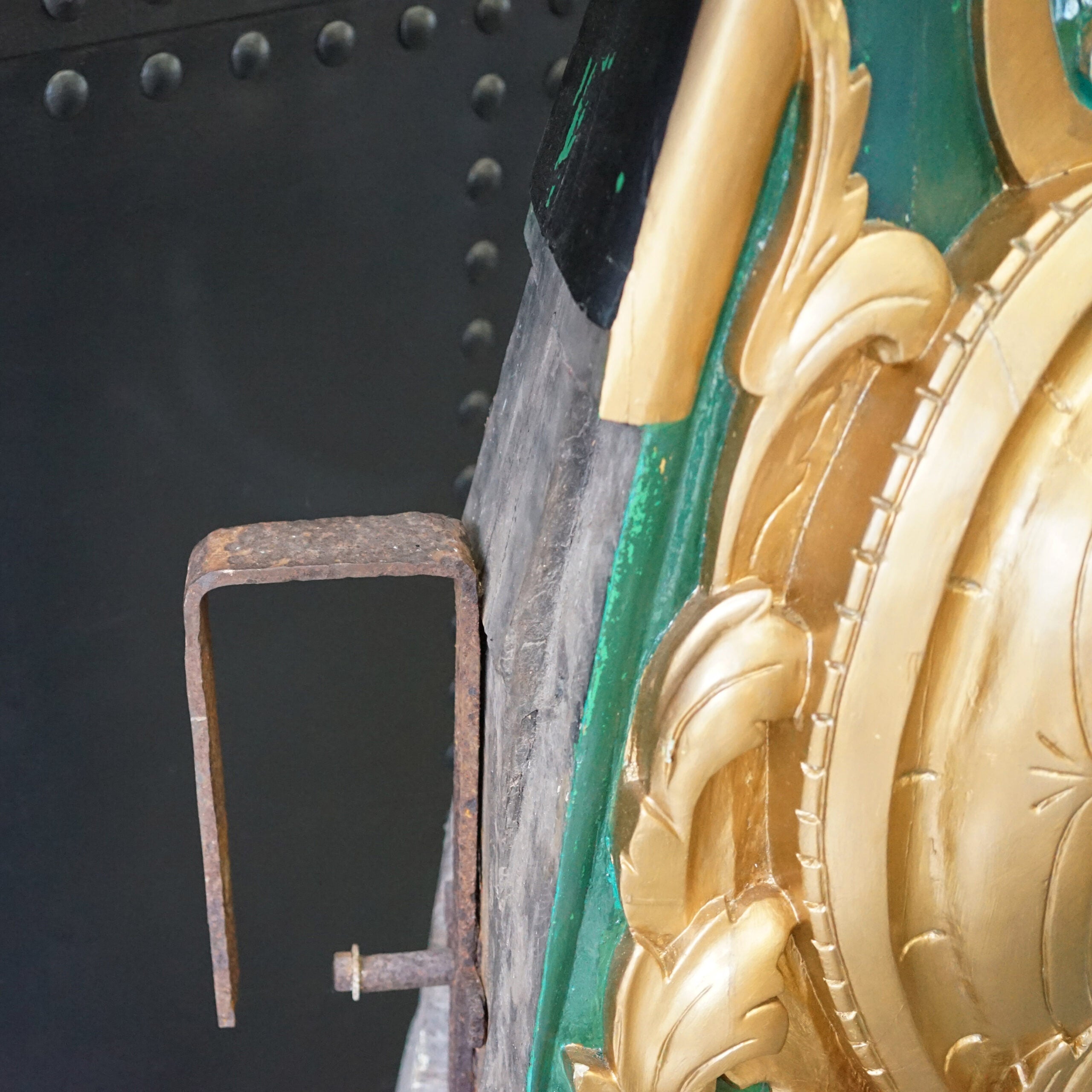 c.1870's Rare Exceptional Ships Billethead Trinity Marine