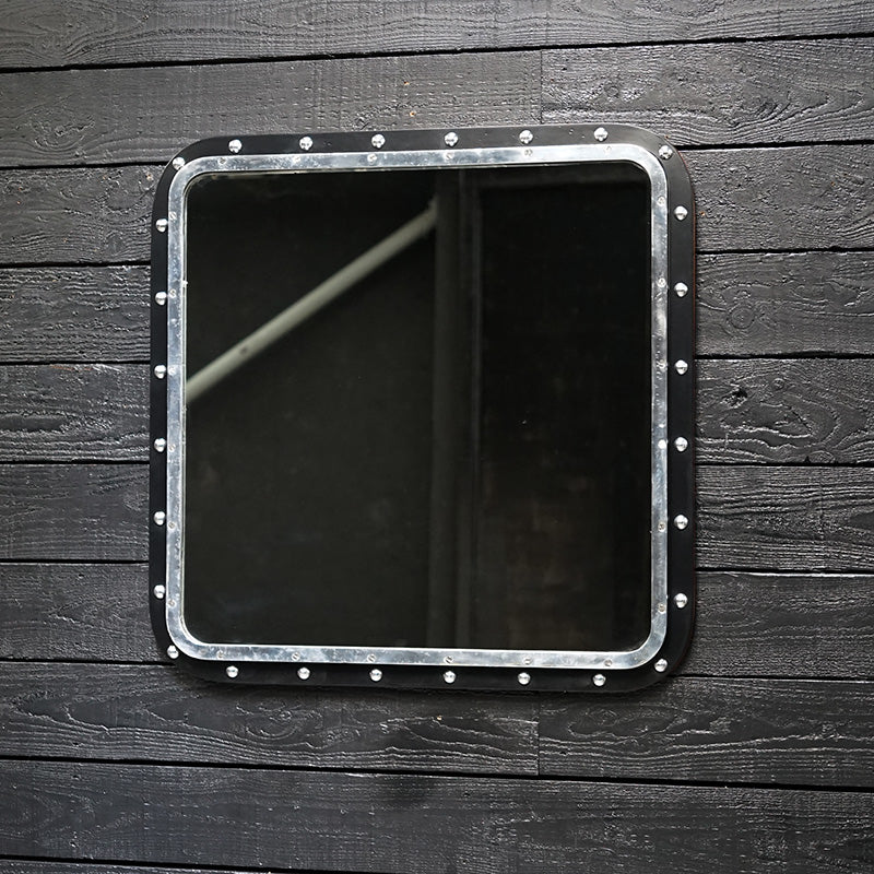 Cannon Black Cargo Ship Window Mirror Trinity Marine