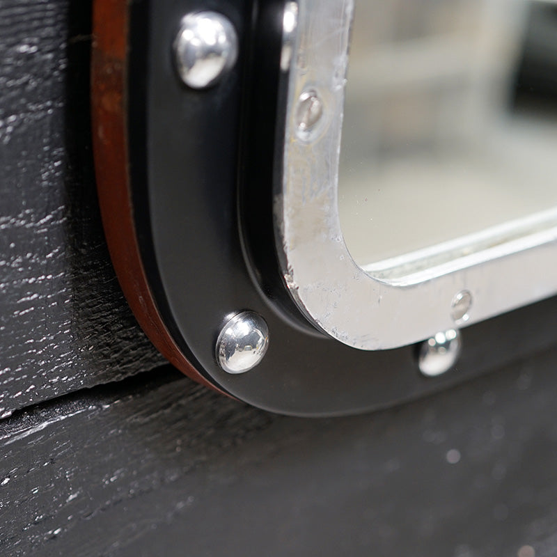 Cannon Black Cargo Ship Window Mirror Trinity Marine
