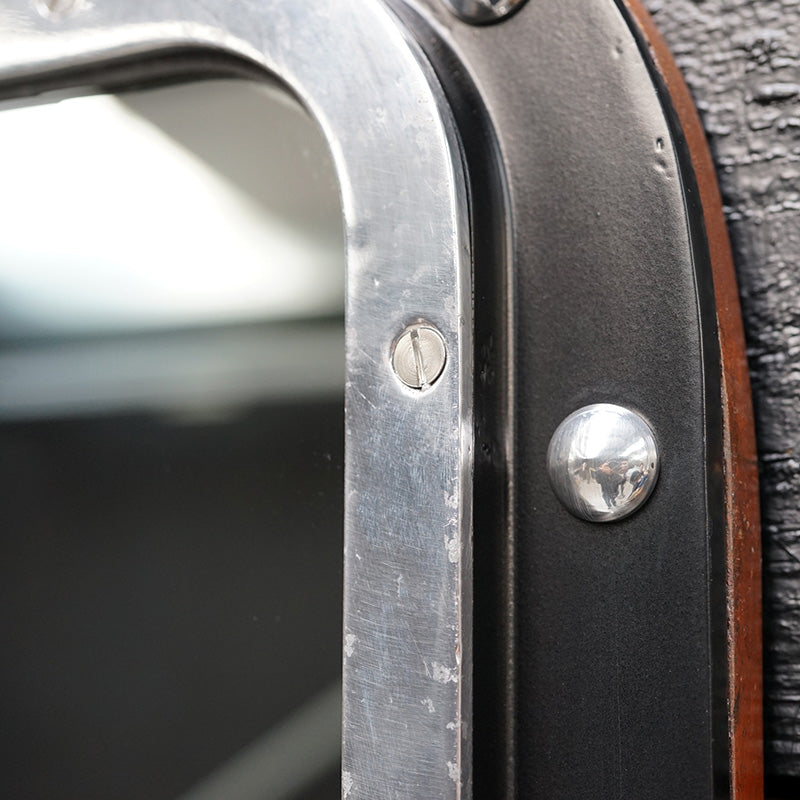Cannon Black Cargo Ship Window Mirror Trinity Marine