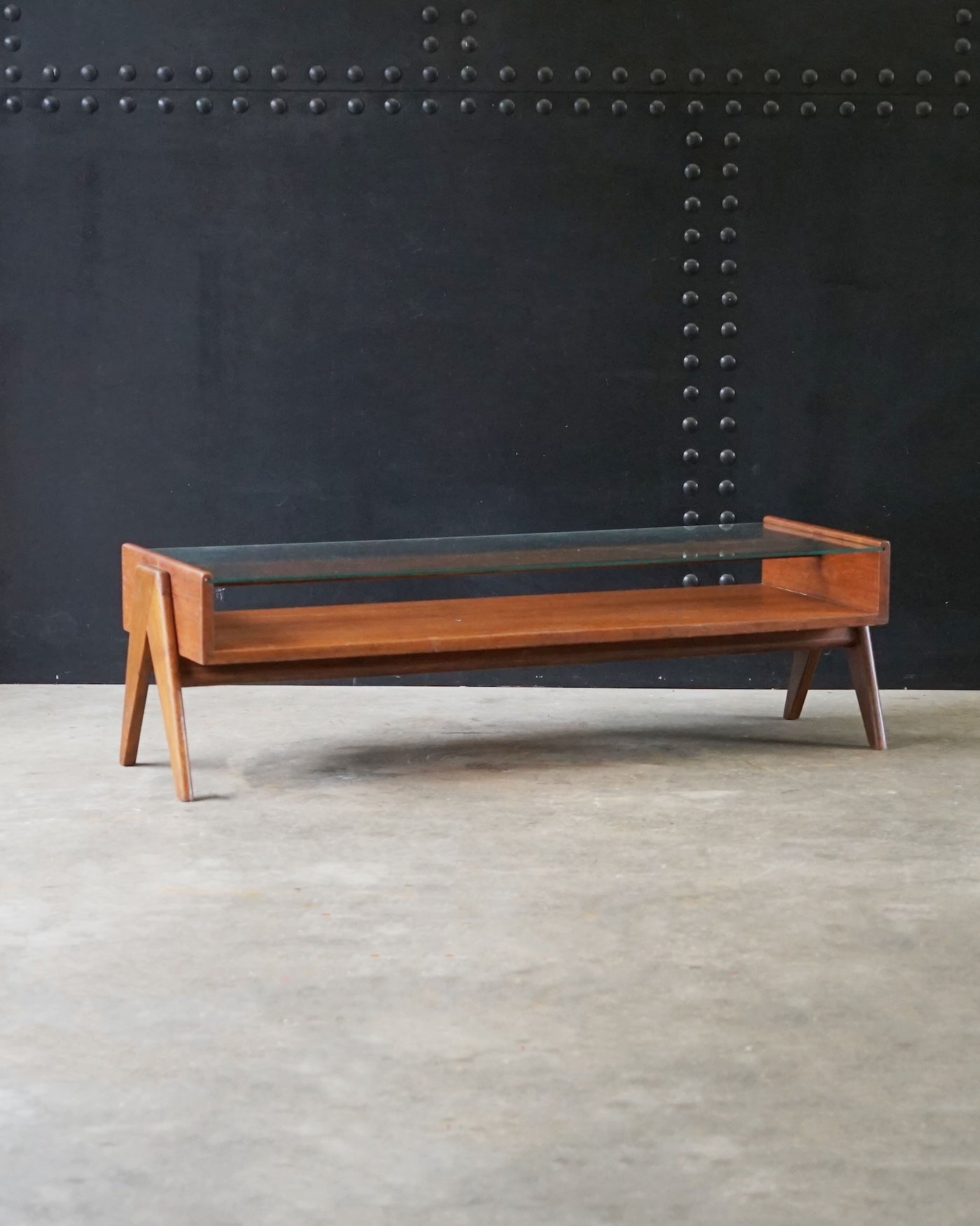 Coffee Table PJ-TB-05-A, Chandigarh Designed by Pierre Jeanneret Trinity Marine