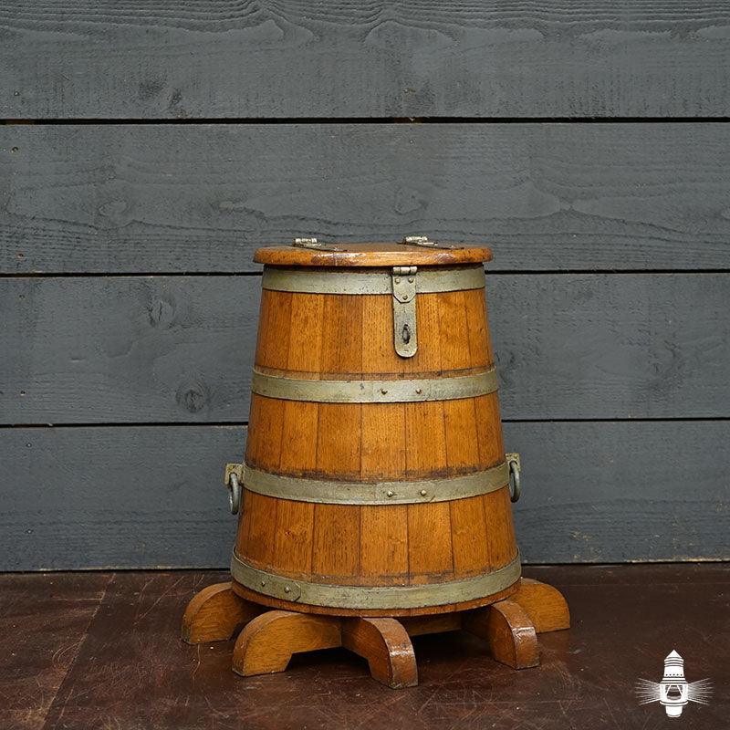 Circa 1900 Sailing Ships Salted Beef Barrel Trinity Marine