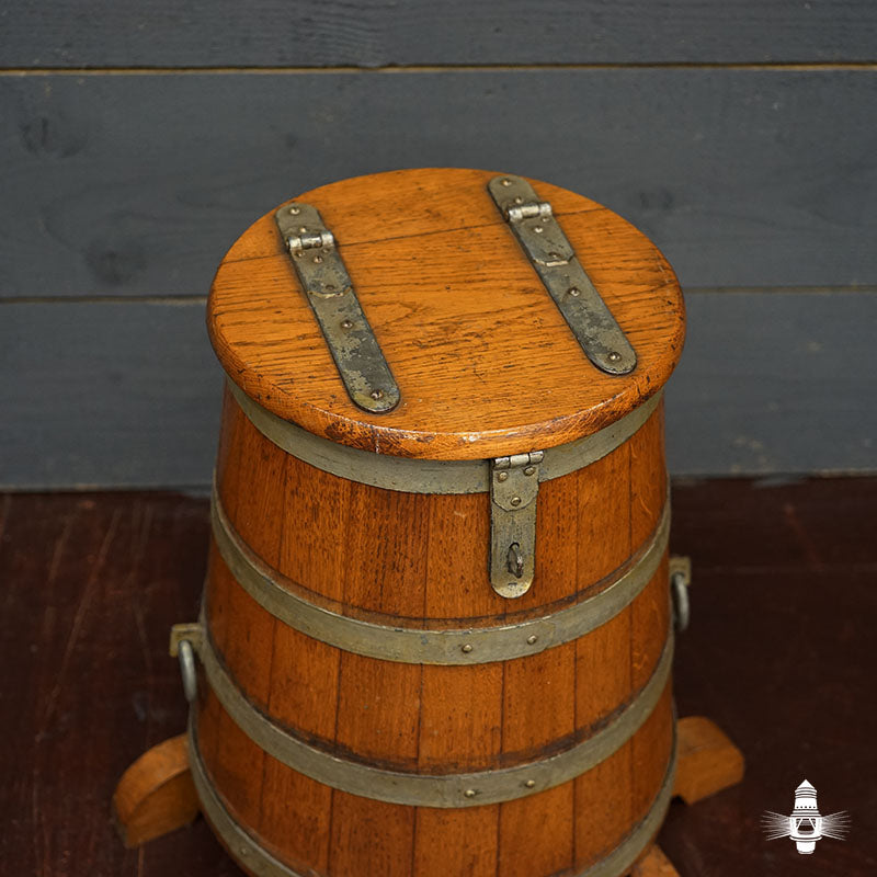 Circa 1900 Sailing Ships Salted Beef Barrel Trinity Marine