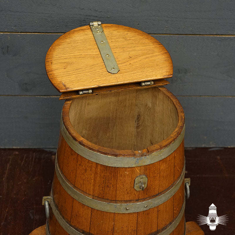Circa 1900 Sailing Ships Salted Beef Barrel Trinity Marine