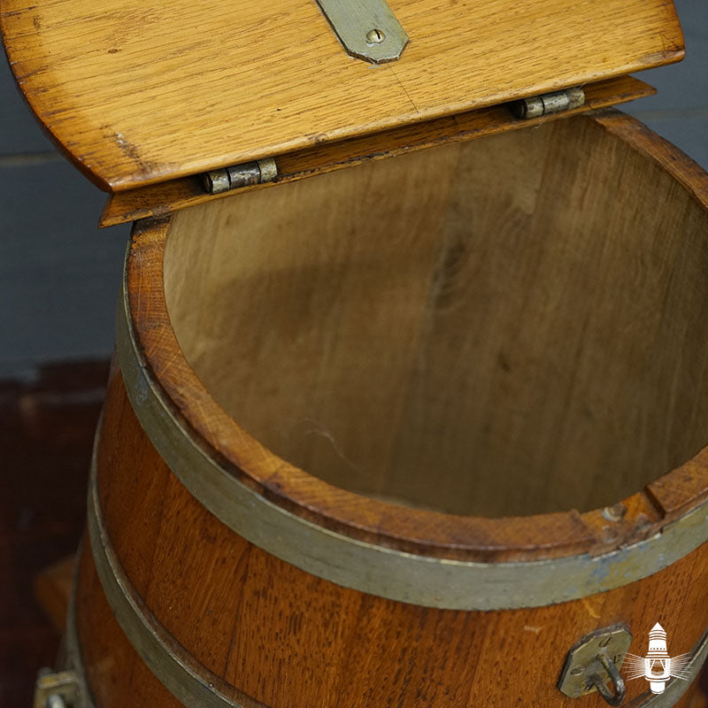 Circa 1900 Sailing Ships Salted Beef Barrel Trinity Marine