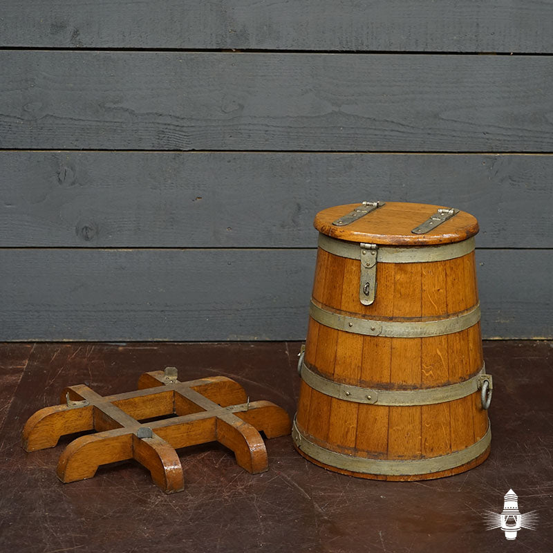 Circa 1900 Sailing Ships Salted Beef Barrel Trinity Marine