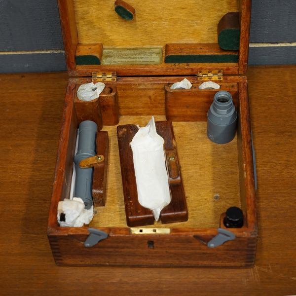 Royal Navy Silver Scale Sextant - Henry Hughes & Son Unpolished Trinity Marine