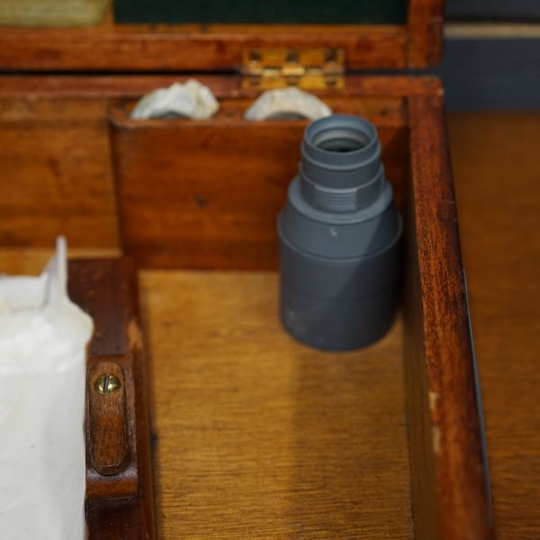 Royal Navy Silver Scale Sextant - Henry Hughes & Son Unpolished Trinity Marine