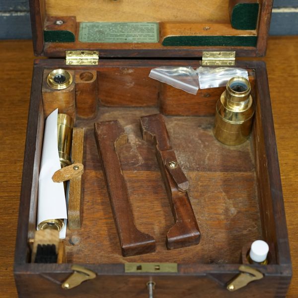 Royal Navy Silver Scale Sextant - Henry Hughes & Son Polished Trinity Marine