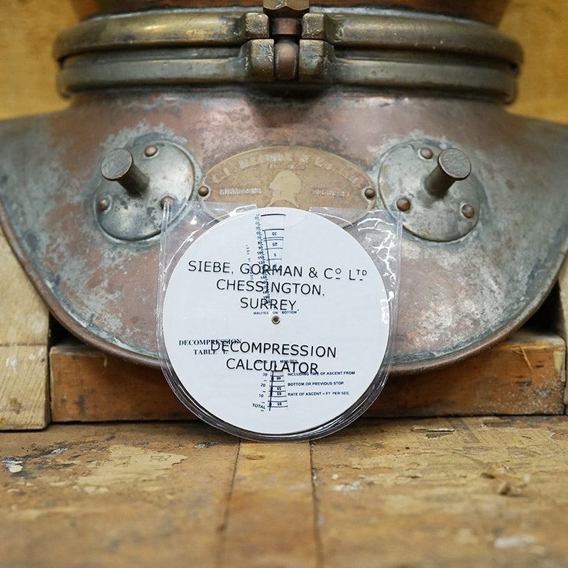 Siebe Gorman Decompression Calculator Trinity Marine