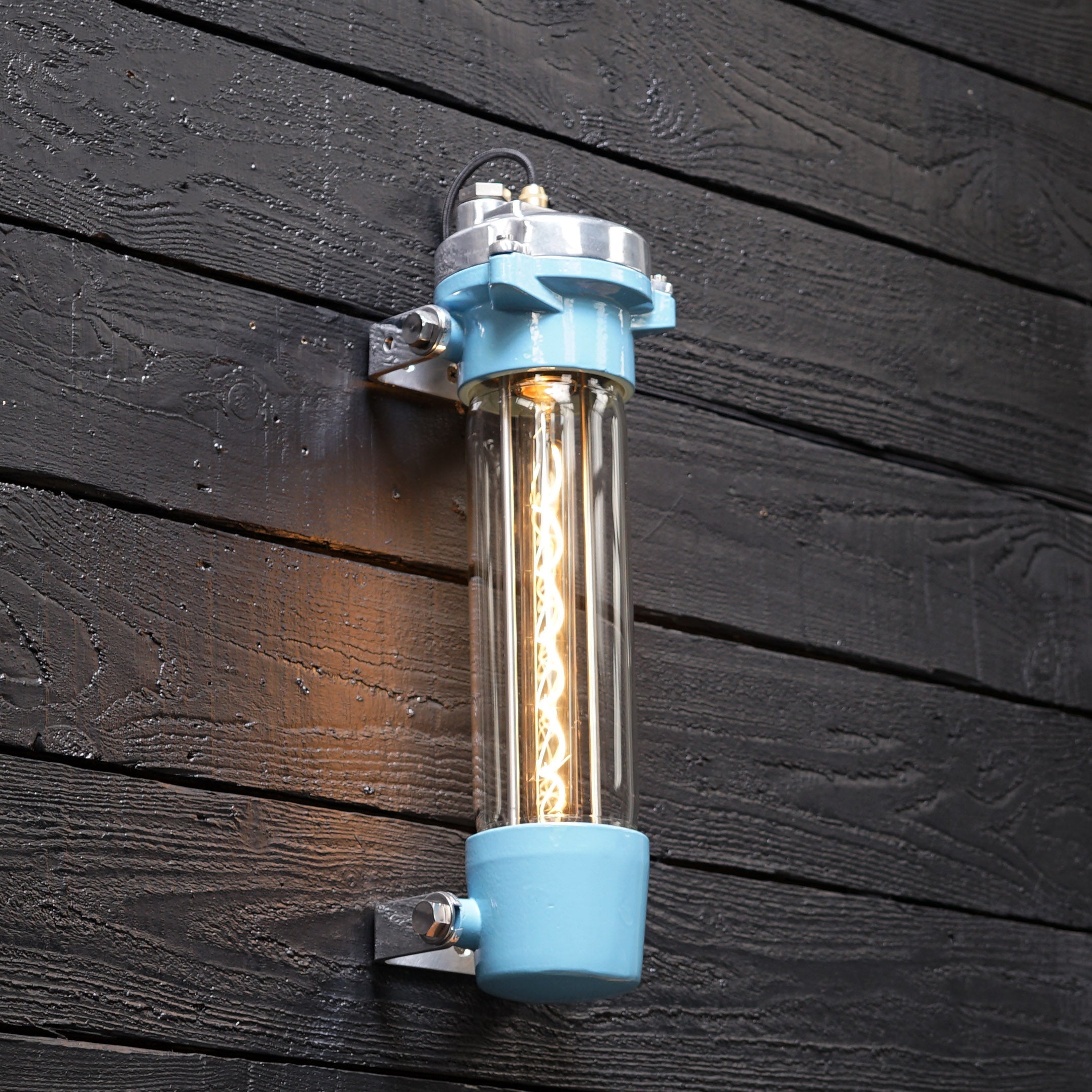 Original HMS Ark Royal Fluorescent Tube Light - Tradewind Blue Trinity Marine
