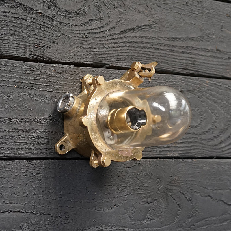 Ex HMS Llandaff Passageway Light - Clear Glass Trinity Marine