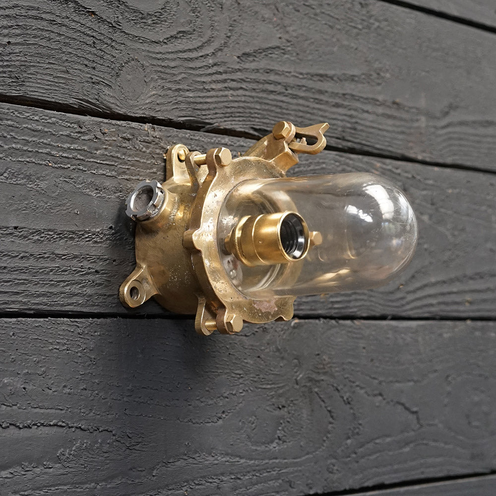 Ex HMS Llandaff Passageway Light - Clear Glass Trinity Marine
