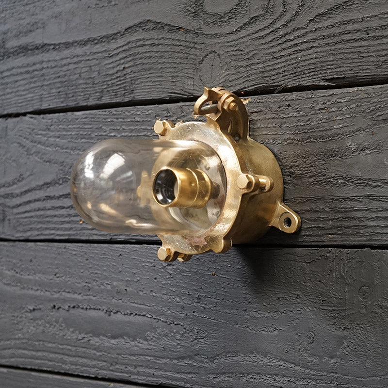 Ex HMS Llandaff Passageway Light - Clear Glass Trinity Marine