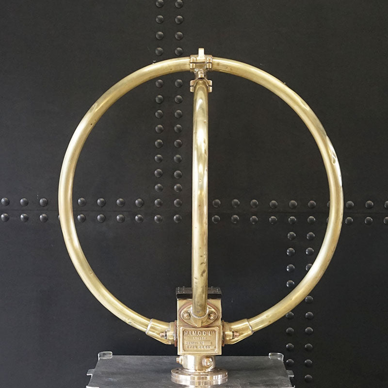 Royal Navy Marconi Brass Hoop Antenna Trinity Marine
