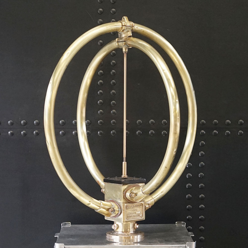 Royal Navy Marconi Brass Hoop Antenna Trinity Marine