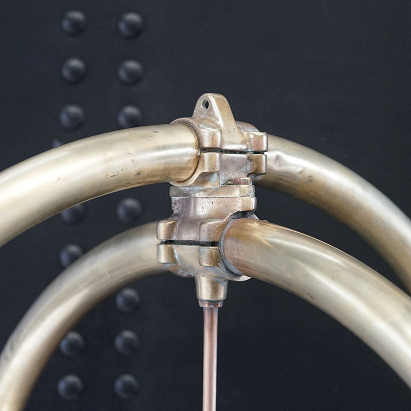 Royal Navy Marconi Brass Hoop Antenna Trinity Marine
