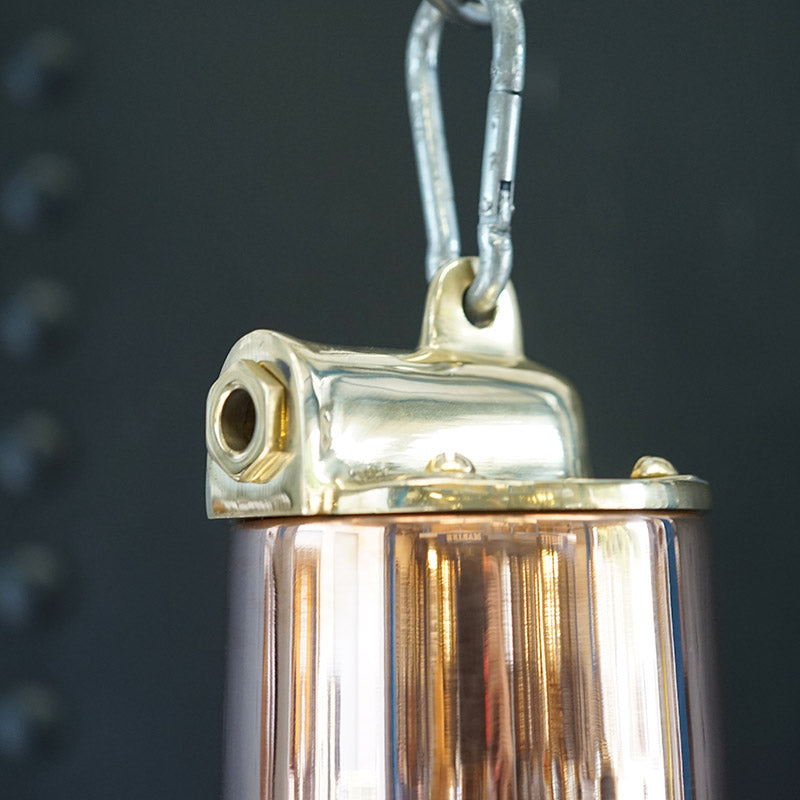 Danish Copper Cargo Pendant Light Trinity Marine