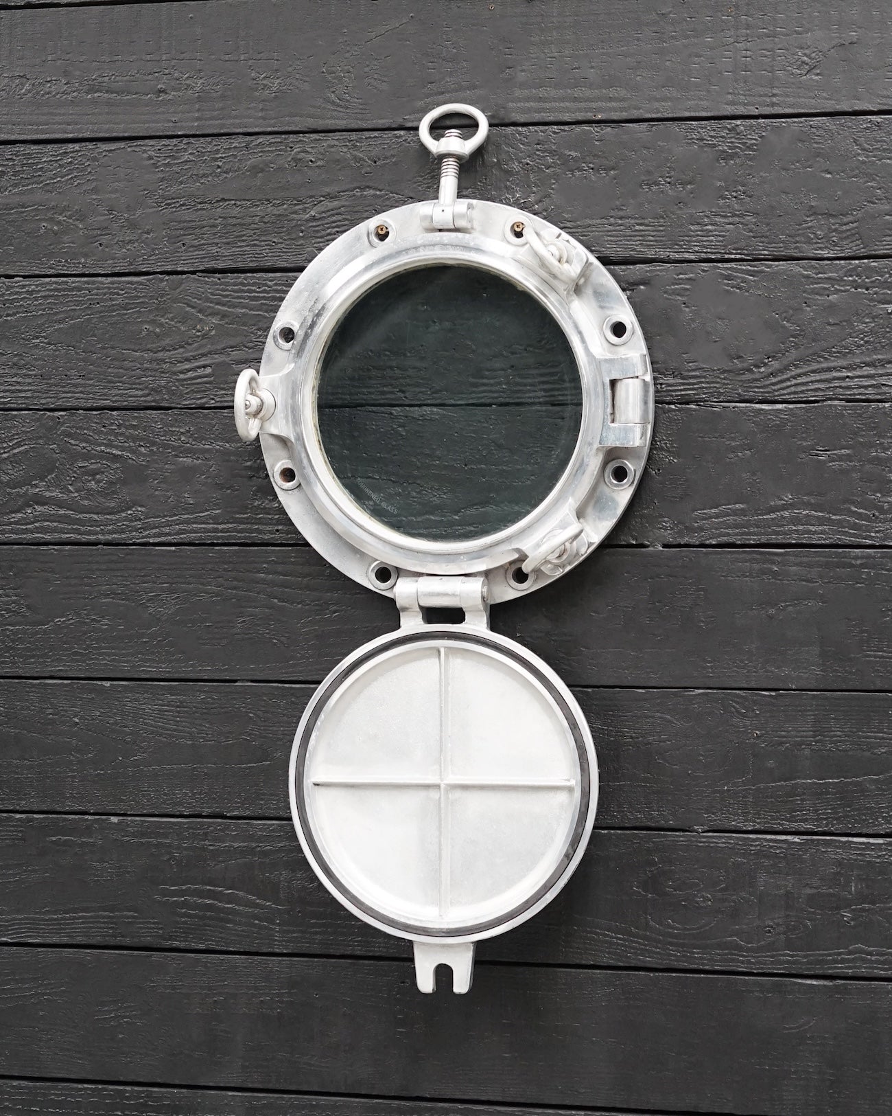 Aluminium Ships Opening Deadlight Porthole - 18” Trinity Marine