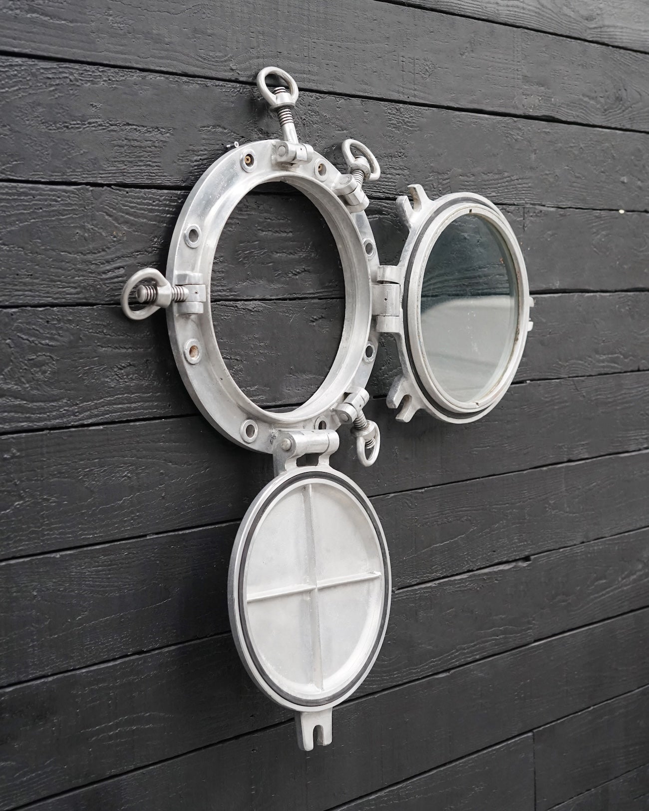Aluminium Ships Opening Deadlight Porthole - 18” Trinity Marine