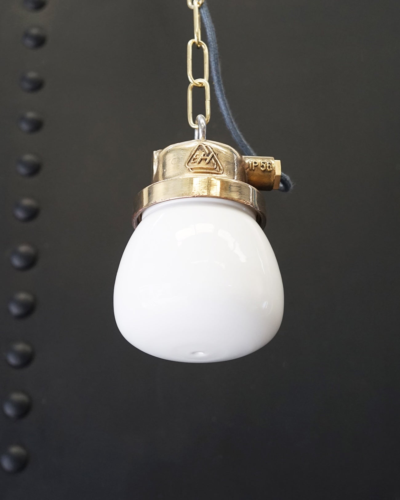 Deutsche Marine Pendant Light - Opaque Glass Trinity Marine
