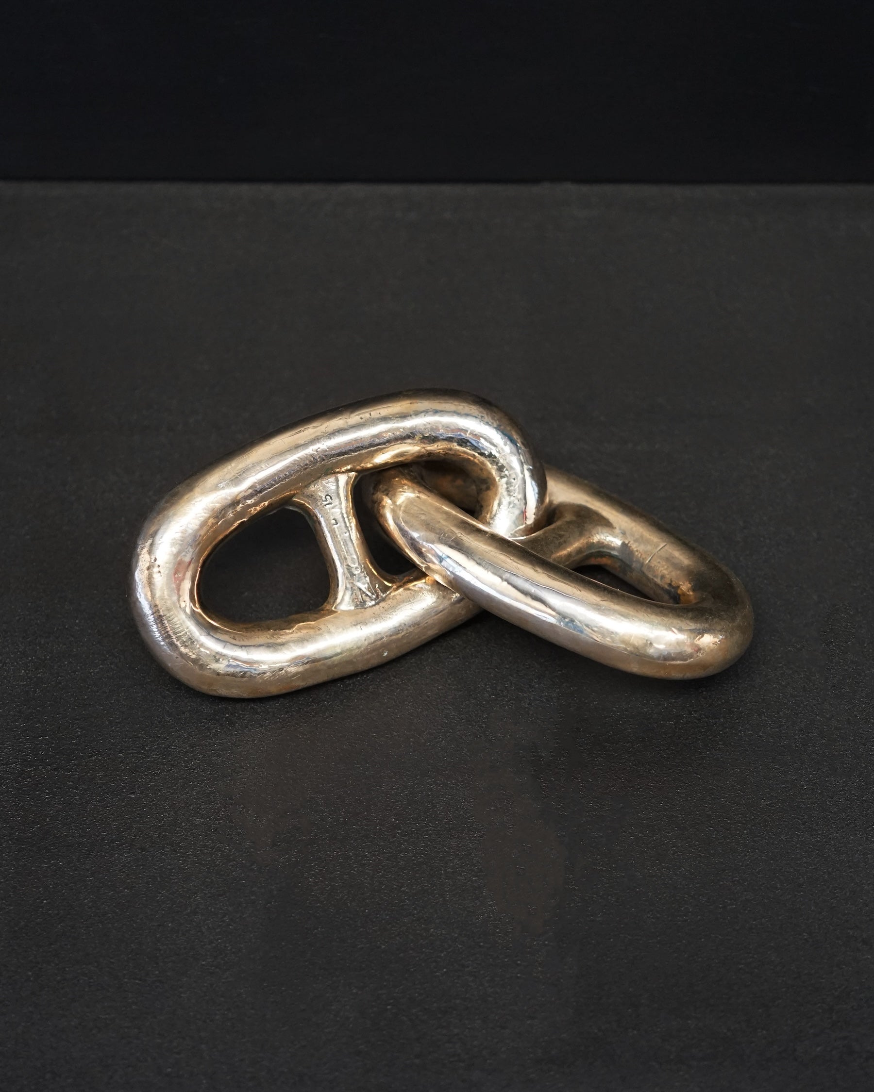 Royal Navy Minesweeper Stud-Link Chain - Double Trinity Marine