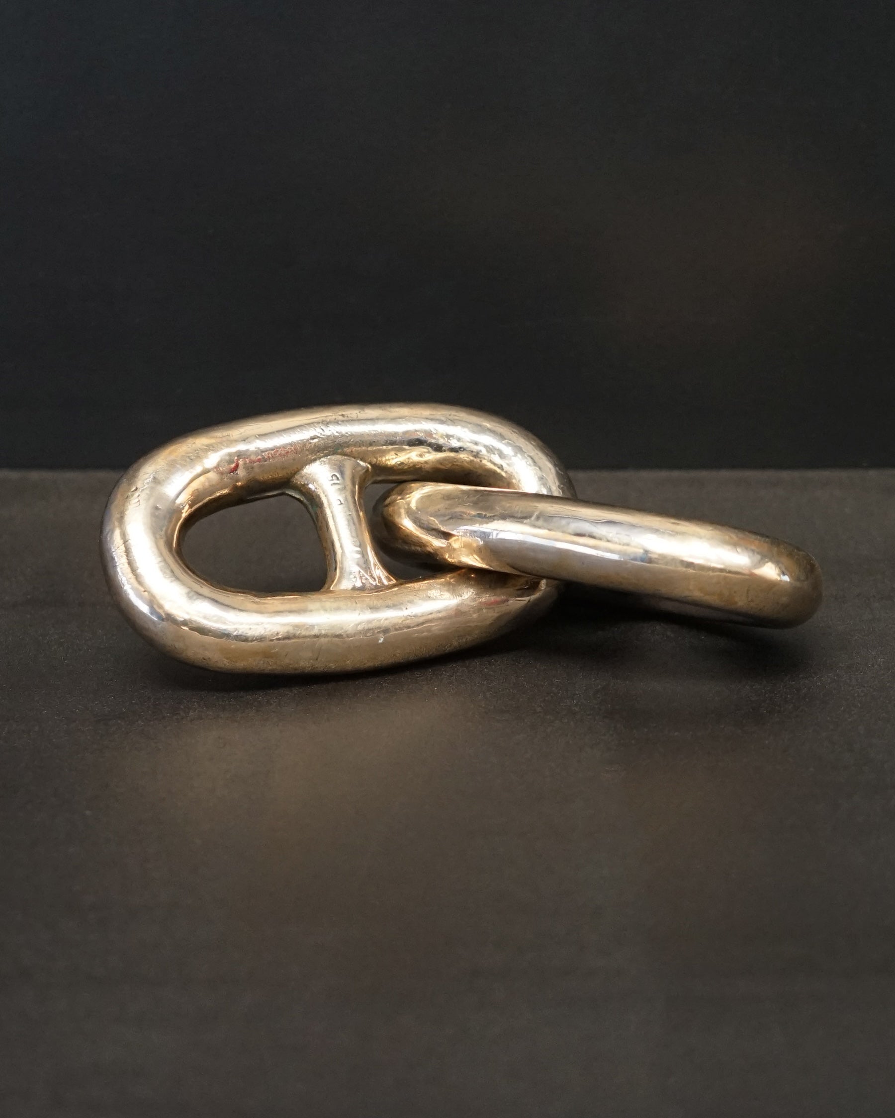 Royal Navy Minesweeper Stud-Link Chain - Double Trinity Marine