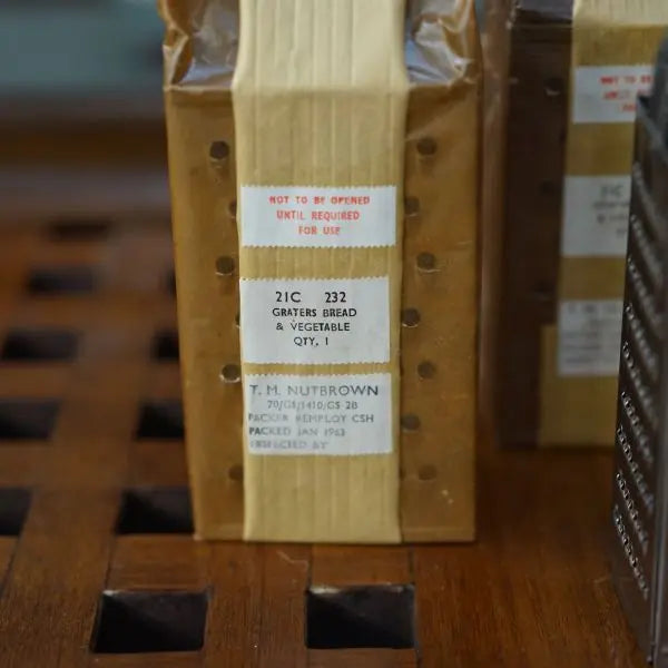 Box Fresh Graters - Ex MoD Cold War Stores Trinity Marine