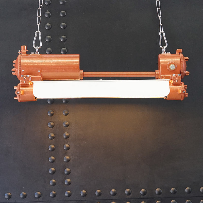 Explosion Double Tube Lights - Copper Trinity Marine
