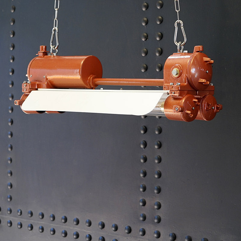 Explosion Double Tube Lights - Copper Trinity Marine