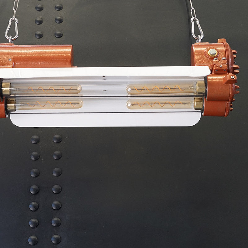 Explosion Double Tube Lights - Copper Trinity Marine